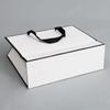 Bolsa de Papel Blanco Bolso de Mano de Cartón Blanco Venta al por Mayor Bolsa de Regalo Papel Tienda de Ropa Tienda de Juguetes Joyería Bolsa de Compras