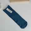 Calcetines de Media Caña para Mujer de Color Sólido, Calcetines de Algodón, Calcetines Apilados Estilo Coreano, Nuevos Calcetines de Seda Helada Negros de Primavera y Verano, Estilo Versátil