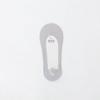 Meias Invisíveis Cano Baixo Femininas Verão Meias Finas de Gelo Meias Antiderrapantes de Silicone Cor Sólida Versátil Meias Invisíveis Cano Baixo Sem Costura para Mulheres