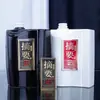 Liga de Zinco Rótulo de Bebida Metálico Sinal Dragão Dourado Galvanoplastia Cerâmica Fosca Embalagem Caixa de Presente para Garrafa de Vinho