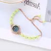 Novo Relógio Feminino 2025 Pulseira de Madrepérola Cravejada com Diamantes Relógio de Pulso Temperamento Simples Alta Qualidade Pulseira Extensível