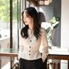 Transfronterizo 2025 Primavera y Verano Nuevo Estilo Tops de Cintura estilo Chanel Estilo Francés Lujo Ligero Alta Gama Elegante Socialité Camisa Impresionante