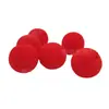 Spot Wholesale Bola de Esponja Redonda Grande Roja de 50 mm Agujero de los Tres Inmortales Bola de Propiedad Mágica Bola de Esponja Nariz de Payaso
