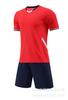 Novas Camisas de Futebol com Texto Impresso, Tecido Respirável de Alta Elasticidade, Camisas Esportivas para Competição e Treinamento Juvenil
