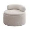 Banqueta para Cambiar Zapatos, Taburete Bajo para Entrada, Cojín Suave, Taburete para Vestíbulo, Taburete Redondo Simple, Taburete para Sofá de Sala de Estar del Hogar, Banqueta para Cambiar Zapatos en el Umbral
