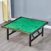 Mesa de Ajedrez Cuadrada Mesa de Mahjong para Estudiantes Plegable Simple para el Hogar Frotada a Mano Mesa de Comedor para Dormitorio Doble Propósito Apartamento Pequeño para Dos Personas