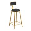 Mesa de bar y silla combinadas, práctica y hermosa, barra de bar de mármol de doble capa para el hogar, moderna y versátil silla de bar de pared comercial.