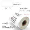 Adecuado para Detong P1/Dp23, Adecuado para Papel de Impresión Yakolai A42 M110M221, Adecuado para Papel de Etiqueta Hanyin M1