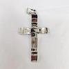 Joyería Lele Comercio Exterior Acero Inoxidable Moda para Hombre Elegante Cruz Diseño Original Colgante Personalizado Estilo Oscuro
