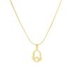 Collar de Perlas con Colgante de Gota de Agua Hueca para Mujer, Estilo Frío sin Color, Elegante Cadena de Lana, Minimalista, Personalidad, Accesorios Nicho