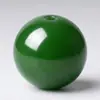 Cuentas Sueltas de Jade Hetian para Mujeres, Jade Verde Natural Hetian Verde Espinaca Cuentas Sueltas para Ensartar Productos Semi-Terminados de Jade DIY