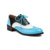 Zapatos de Mujer para Comercio Exterior Tallas 35-48, Suministro Transfronterizo Estación Independiente de Aliexpress, Zapatos Oxford con Cordones de Bloques de Color, Zapatos de Mujer de Corte Profundo