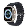 Adecuado para Apple Watch11 Apple Iwatch678910Se Océano S12 Hebilla Doble Ultra4 Correa de Silicona