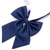 JK Tie Camisa Feminina de Uniforme Estilo Japonês de Cor Sólida Roupas de Marinheiros Estilo Universitário Arco Uniforme Escolar Vermelho Raízes Colarinho Flor