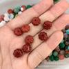 Pedra natural ametista contas de abóbora buraco reto Jade Hairpin pólen estilo antigo hanfu hairpin cocar diy joias acessórios