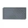 Alfombrilla Drenante Empalmable de Nuevo Estilo, Alfombrilla Aislante de Calor de Silicona Moderna y Simple, Posavasos Cuadrado Resistente a Altas Temperaturas para Mesa de Comedor, Color Sólido
