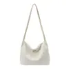 Bolsa tote simples estilo coreano transfronteiriça para viagens casuais diárias, bolsa de mão de grande capacidade, bolsa de ombro fofa, bolsa transversal
