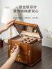 Caja de Joyería de Madera Maciza Gran Capacidad Madera Retro Estilo Chino Joyería Regalo de Boda Caja Práctica