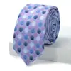 Nueva Corbata Casual para Hombre con Patrón Floral Geométrico Jacquard Multicolor Nudo Windsor para Ropa Formal de Negocios