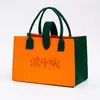 Bolsa de Fieltro Creativa para el Festival de Mediados de Otoño Personalización Bolsa de Regalo de Fieltro para el Día Nacional Bolsa de Regalo para Beneficios de Empresa Personalización de Regalo para Festival