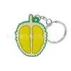 Llavero de Serie de Plantas Lindas de Dibujos Animados Colgante para Mochila Accesorios Llavero Colgante Lindo para Mochila Goma Suave de PVC
