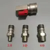 Conectores Grandes, Medianos y Pequeños para Pistolas de Aire, Tubos de Alambre de Acero, Mangueras de Aire, Tuberías de Alta Presión, Pistolas de Aire Grandes, Conectores para Herramientas Neumáticas con Válvulas