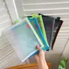 Inventario Mayorista de Comercio Exterior ¡Último Pedido! ¡Compra Grupal en Vivo! Bolsa de Archivo Transparente de Malla de Colores Bolsa de Almacenamiento para Papelería