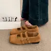Zapatos Mary Jane estilo coreano para mujer, nuevo estilo de primavera 2026, estilo francés, versátiles, retro, puntera cuadrada, cómodos, hebilla única, zapatos de un solo color de corte bajo.