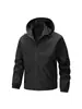Chaqueta de Montañismo Transfronteriza de Nuevo Estilo para Hombres y Mujeres, Tallas Grandes, Capucha Desmontable, Ropa de Montañismo para Exteriores para Hombres, Chaqueta Impermeable a Prueba de Viento