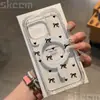 Lista de Comércio Exterior Bolinhas Laço Maçã 18Pro Capa Magnética Simples para Celular Iphoneair Transparente Capa Anti-Queda
