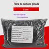 Fibra de carbono picada de 0,5 mm fibra de carbono facilmente dispersível para condutividade elétrica e aprimoramento de condutividade térmica 0,5 mm