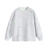 Moletom tie-dye de algodão chinês com gola redonda e mangas compridas para homens, jaqueta com gola canelada, jaqueta masculina de manga comprida, marca da moda Outono/Inverno 2026