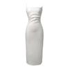 2026 Nuevo Estilo de Verano Vestido de Tirantes sin Mangas Espalda Descubierta Puro y Sexy para Mujer con Falda Ajustada Dentro 5833