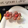 Horquilla de Flor Dulce Clip BB Estilo Occidental Infantil Tocado Lindo Flor de Cerezo Niña Pequeña Accesorios para el Cabello Flequillo Mechones Laterales Clip