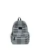 Encaje suave con patrones sutiles, azul claro fresco, mochila dulce, atmósfera tierna estilo coreano, amigable para estudiantes, perfecto para sesiones de fotos