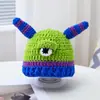 Chapéu Infantil Estilo Coreano Outono e Inverno Chapéu de Lã Quente Pelúcia Espessa Chapéu de Tricô com PomPom Grande Protetor de Orelha para Meninos e Meninas
