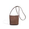 Bolso Cruzado de Verano Nuevo, Diseño de Nicho, Bolso de Hombro Único Exquisito y de Moda, Bolso Cubo para Mujer 2026, Piel Genuina