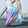 Amortiguación, Retorno de energía, Transpirables, Antideslizantes, Zapatillas de Running con Placa Real de Carbono, Modelo para Pareja, Tenis Deportivos para Competencia Juvenil