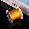 Cuerda Elástica Círculo Pequeño Plano DIY Hecho a Mano Pulsera de Cuentas Sueltas Cordón con Cuentas Cordón Elástico Resistente al Desgaste Accesorios de Joyería con Cordón Elástico