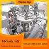 Linha de produção de enchimento de molho de cogumelo de garrafa de vidro Equipamento de processamento de molho de carne Máquina de enchimento de molho