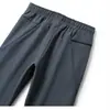 Calça Casual Masculina Softshell à Prova de Vento, Impermeável, Quente, Corte 3D, Calça de Montanhismo 13772