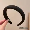 Cor Dopamina Aro de Cabelo de Aba Larga para Mulheres Topo Craniano Alto Pressão Cartão de Cabelo Verão Doce Bonito Faixa de Cabelo Acessórios de Cabelo com Sensação Avançada