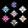 Cristal de Diamante Trébol Salida de Aire del Coche Accesorios de Aleación para Zapatos Accesorios para el Cabello Decoración de Funda para Teléfono Móvil Accesorios DIY