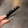 Presilha de Cabelo Sem Costura com Pedras de Diamante de Luxo Leve, Presilha Bico de Pato para Mulheres, Nova Presilha Moderna para Franja, Grampo Versátil da Moda, Grampo de Cabelo