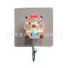 Gancho de parede fantasma forte sem marcação/Gancho de parede decorativo de urso/Gancho de parede forte de urso sem marcação
