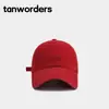 Gorra de béisbol versátil de alta calidad con visera suave lavada para mujer, estilo coreano, letras bordadas simples, casual, gorra de visera de pato para adelgazar la cara