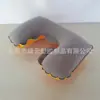 Fabricante Produce Almohada Inflable de PVC Flocado en Forma de U, Almohada Inflable para Avión, Almohada para el Cuello para la Hora del Almuerzo (Seguro de calidad)