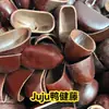 Kit de Material DIY para Sino de Vento de Casca de Fruta de Rattan com Tendão de Pato Indonésio Sino de Mão Feito à Mão com Manivela Casca de Fruta Juju