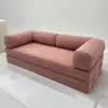 Sofá Comprimido, Sala de Estar Retro, Sofá Modular Plegable de Doble Propósito Minimalista Moderno para Apartamento Pequeño, Sofá Cama Perezoso de Tela