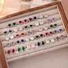 Brincos de Zircônia Moissanita de Alta Qualidade, Design Exclusivo, Exquisitos e Versáteis, Brincos Elegantes, Moda de Luxo Leve Brincos S925